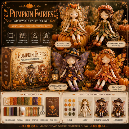 🎁 Perfect for gifting In 2026 Fairy Patchwork DIY Collection
