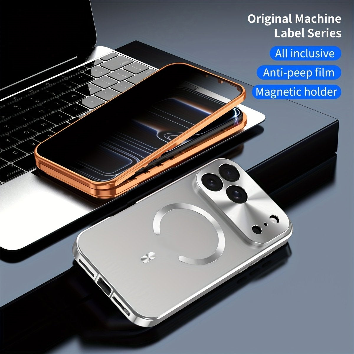Privacy Screen & Magnetic Works with Phone Case for Phone