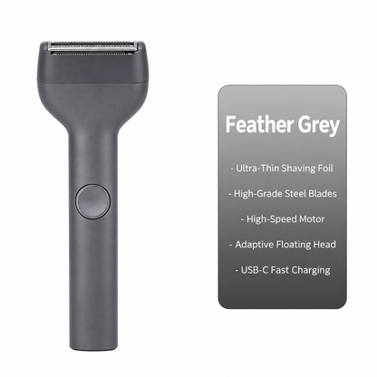 ??Men's Rechargeable Foil Electric Shaver ???¨C Efficient Close Shaving, Cordless Portable Wet & Dry Beard Razor for Daily Grooming
