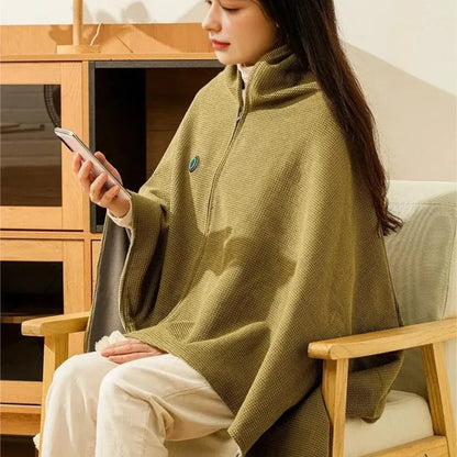 🔥 Christmas Sale 60% OFF ❄️🔥Portable Heated Shawl – Wearable Electric Heating Shawl ☀️ Warm the Entire Winter