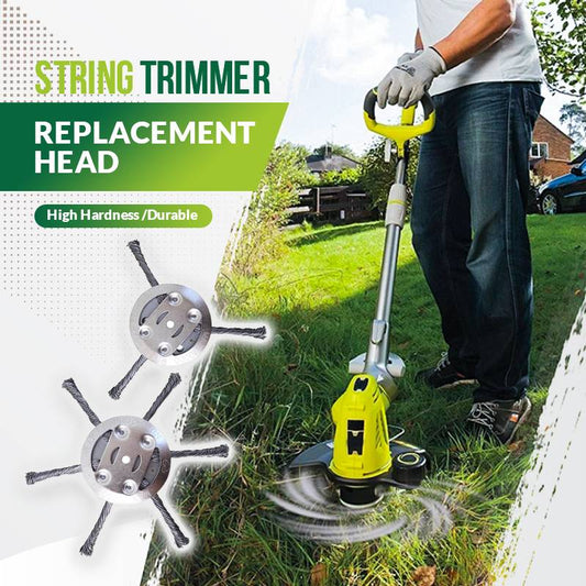 🔄 50% OFF NOW! ⚙️ Replacement Blade for Grass Trimmer – Quick Tool-Free Replacement, Tangle-Free Design, and Universal Compatibility ✂️