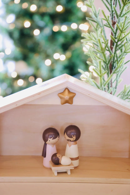 🔥LAST DAY SALE - 49% OFF✨✝️The Rescuer –Nativity Advent Calendar