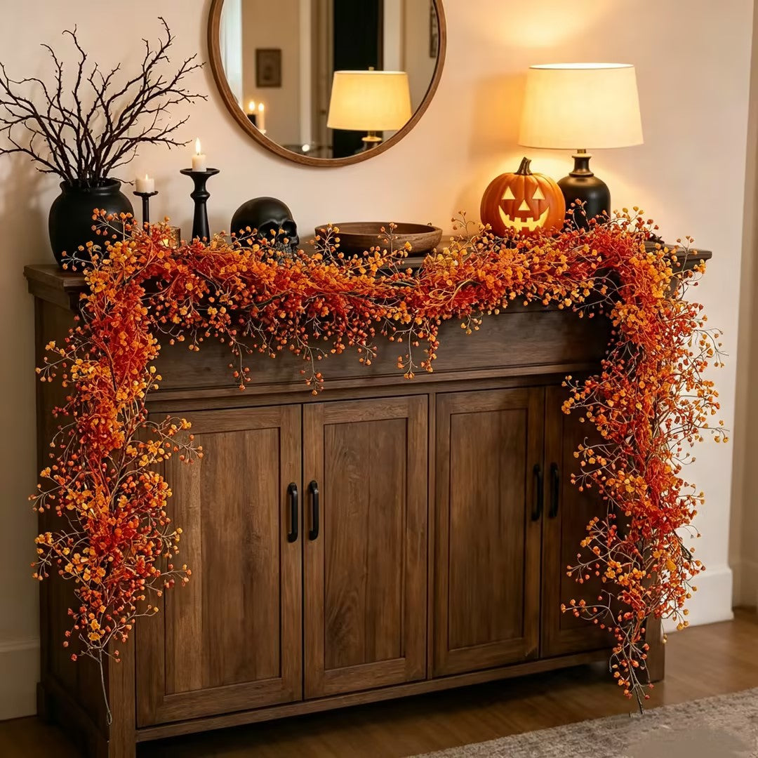 👻New Arrivals🎃 Spooky Chic: Halloween Fireplace Decor Set 👻