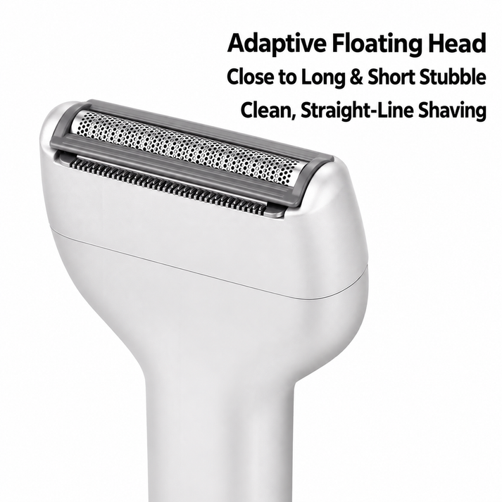 ??Men's Rechargeable Foil Electric Shaver ???¨C Efficient Close Shaving, Cordless Portable Wet & Dry Beard Razor for Daily Grooming