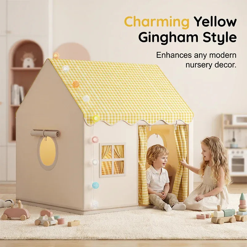 🏠✨ Kids Indoor Play Tent Castle – Cozy Playhouse for Imaginative Fun
