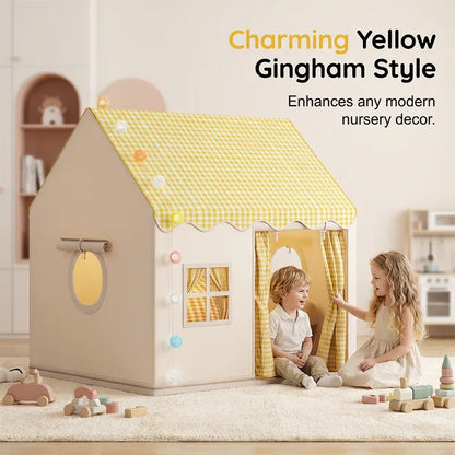 🏠✨ Kids Indoor Play Tent Castle – Cozy Playhouse for Imaginative Fun