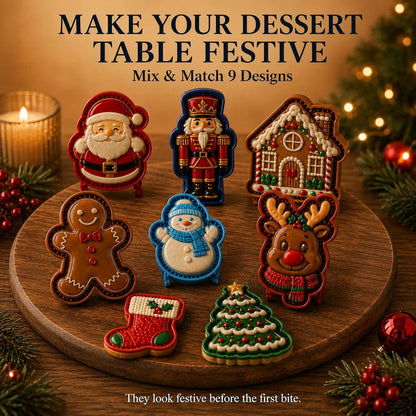 🎅Christmas Sale 49% OFF🍪98-Design Christmas Mini Pie Mold