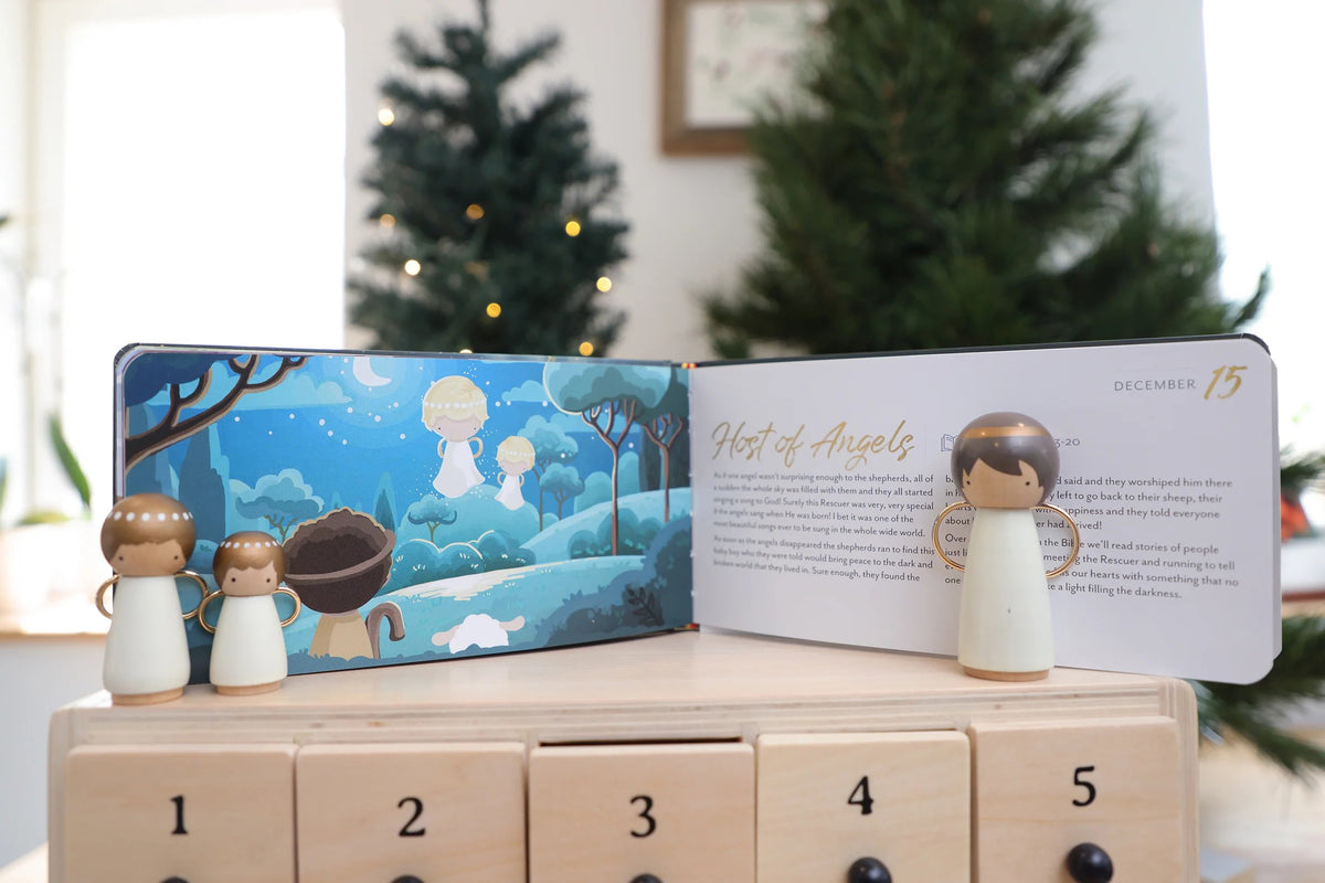 🔥LAST DAY SALE - 49% OFF✨✝️The Rescuer –Nativity Advent Calendar