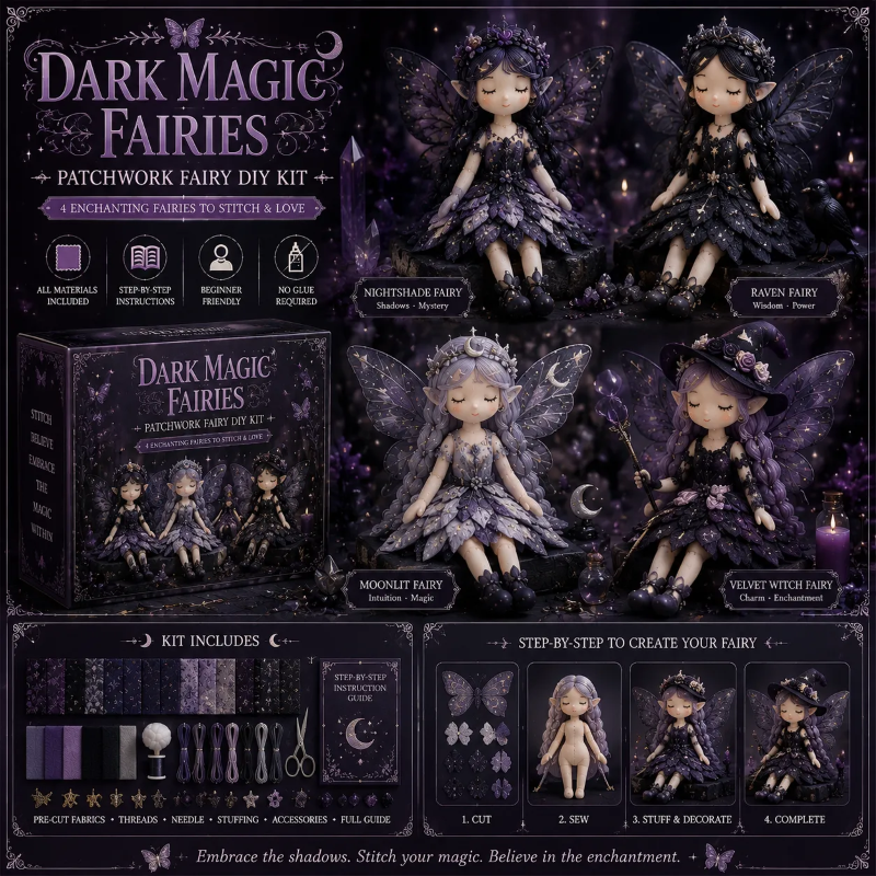 🎁 Perfect for gifting In 2026 Fairy Patchwork DIY Collection