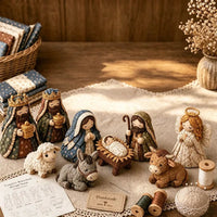 Complete Bethlehem Manger Scene