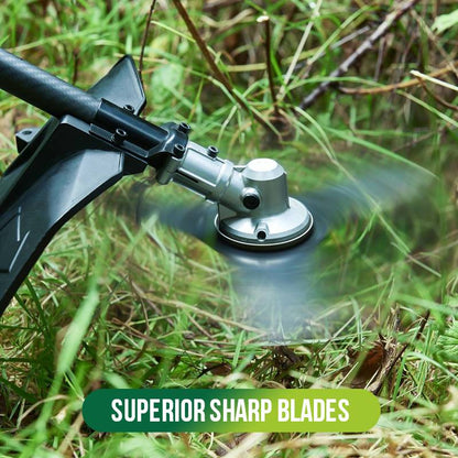 🔄 50% OFF NOW! ⚙️ Replacement Blade for Grass Trimmer – Quick Tool-Free Replacement, Tangle-Free Design, and Universal Compatibility ✂️