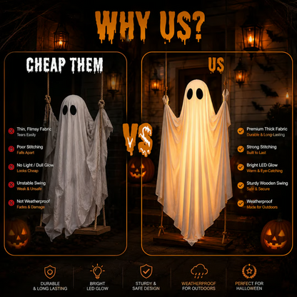🔥Halloween Early Bird Sale🎃Halloween Swinging Ghost👻