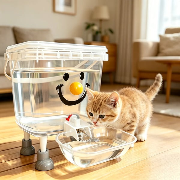 Pet Water Dispenser With Large Capacity