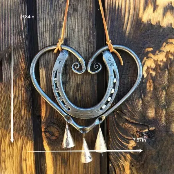 The Horseshoe Heart Wind Chime ❤🐎 (Handmade by Jordan Maynard®)