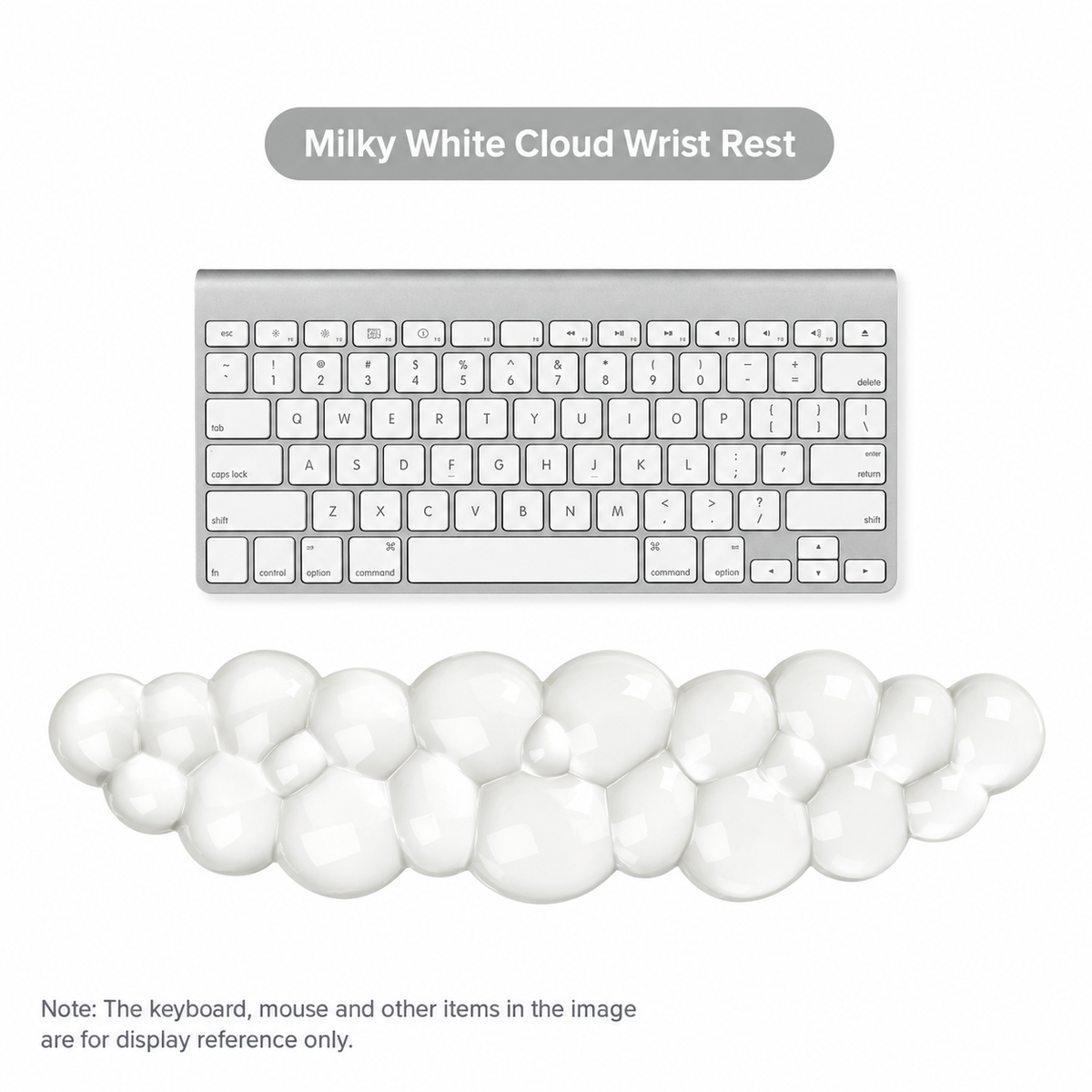 ☁️ Cloud Gel Wrist Rest Set – Soft Keyboard & Mouse Support for Work, Study & Gaming