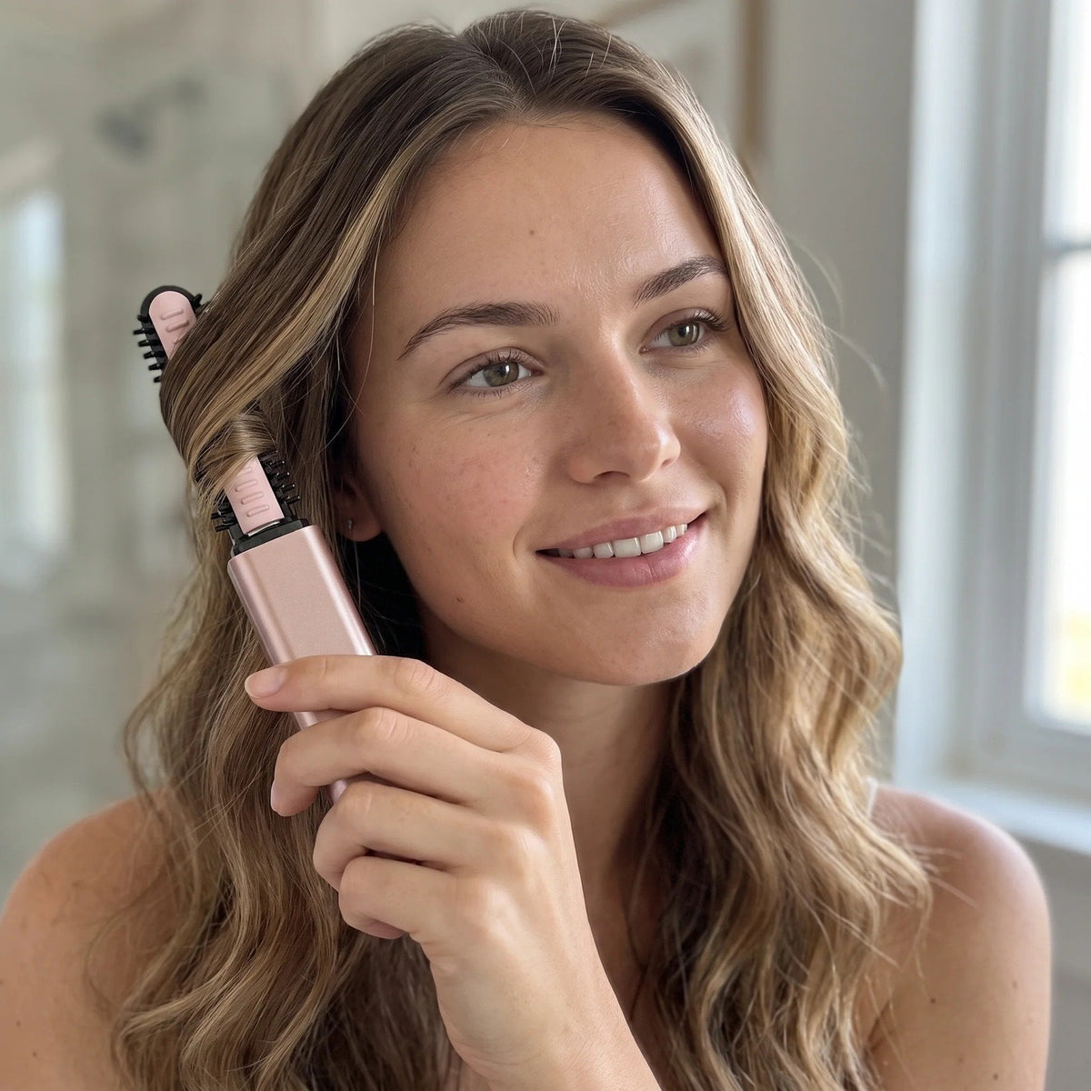 🔥50% OFF🔥Cordless Ceramic Hair Curler – Fits in Any Bag