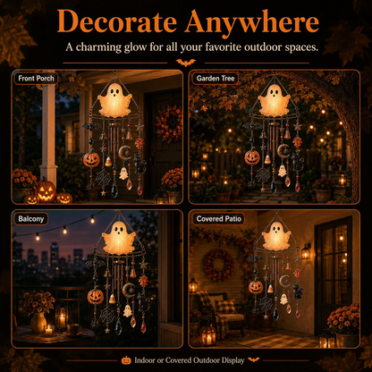 🔥Halloween Early Bird Sale🎃Haunted Glow Ghost Wind Chime