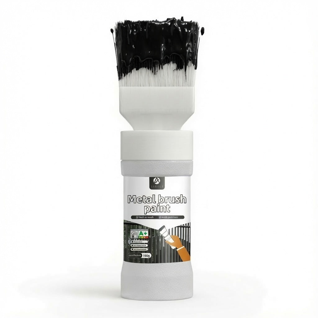 ✨New Arrival✨Water-Based Metallic Silver Paint with Built-in Brush