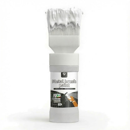 ✨New Arrival✨Water-Based Metallic Silver Paint with Built-in Brush