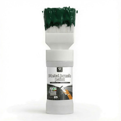 ✨New Arrival✨Water-Based Metallic Silver Paint with Built-in Brush