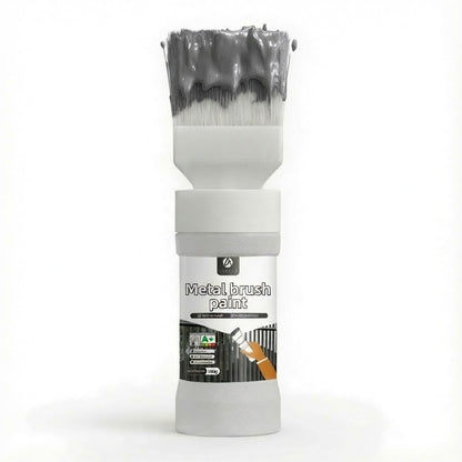 ✨New Arrival✨Water-Based Metallic Silver Paint with Built-in Brush