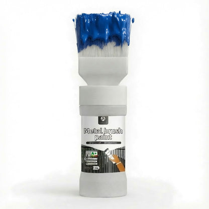 ✨New Arrival✨Water-Based Metallic Silver Paint with Built-in Brush