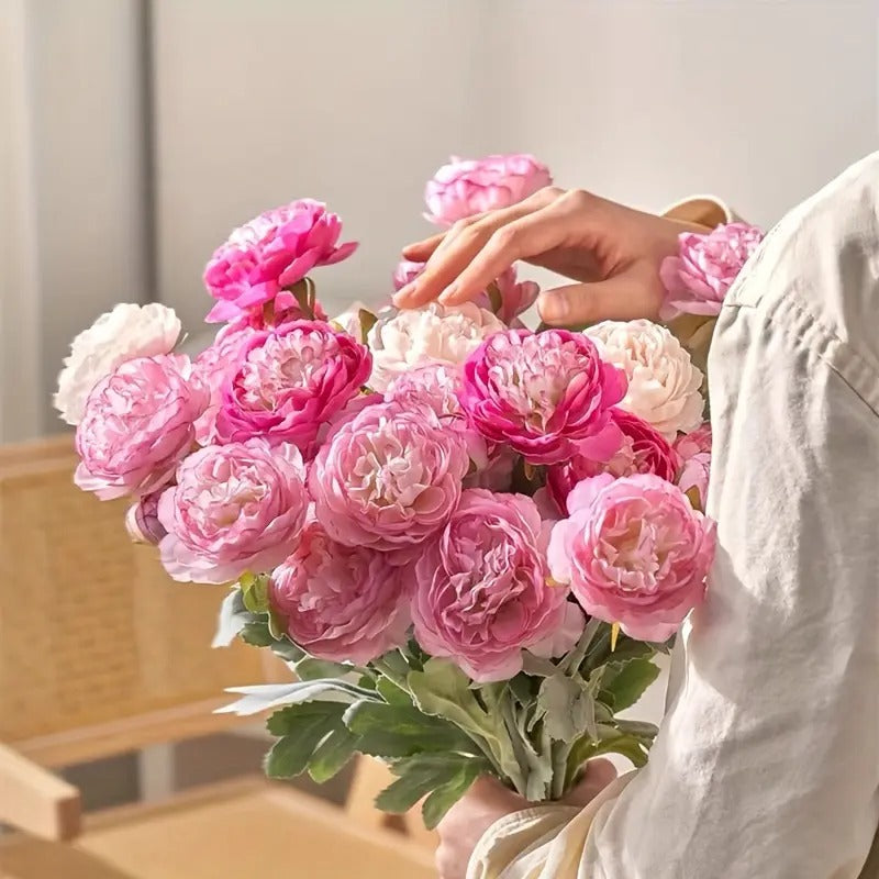 💥Last Day 50% OFF🌼- Artificial Peony Flower - UV resistant, Waterproof, Windproof