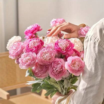💥Last Day 50% OFF🌼- Artificial Peony Flower - UV resistant, Waterproof, Windproof