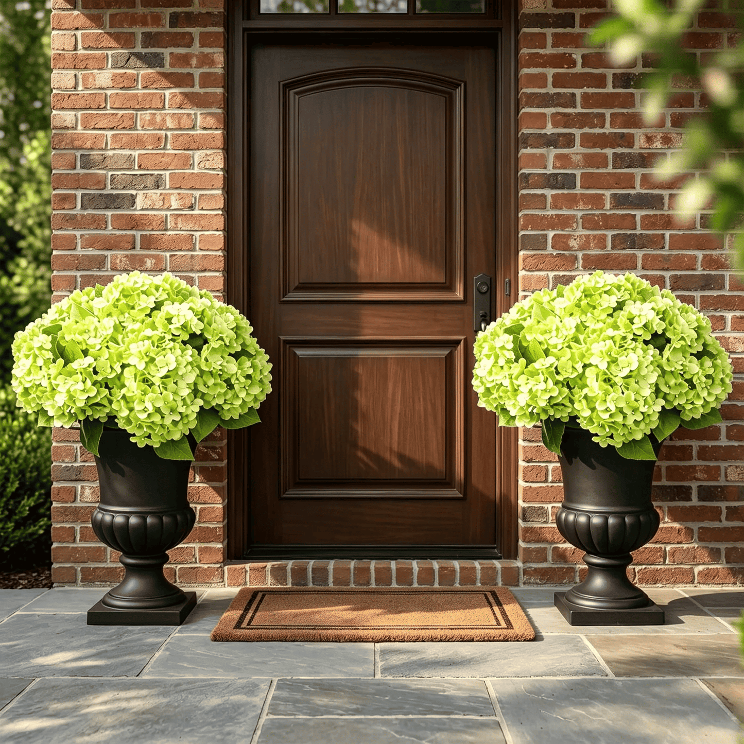 Artificial Outdoor Hydrangea Flowers - UV resistant, Waterproof, Windproof