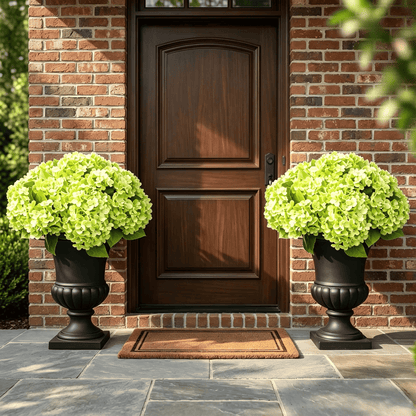 Artificial Outdoor Hydrangea Flowers - UV resistant, Waterproof, Windproof