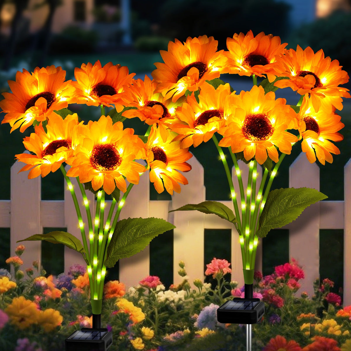 ⚡LAST DAY 50% OFF💡 Sunflower Solar Lights Outdoor Decor💡