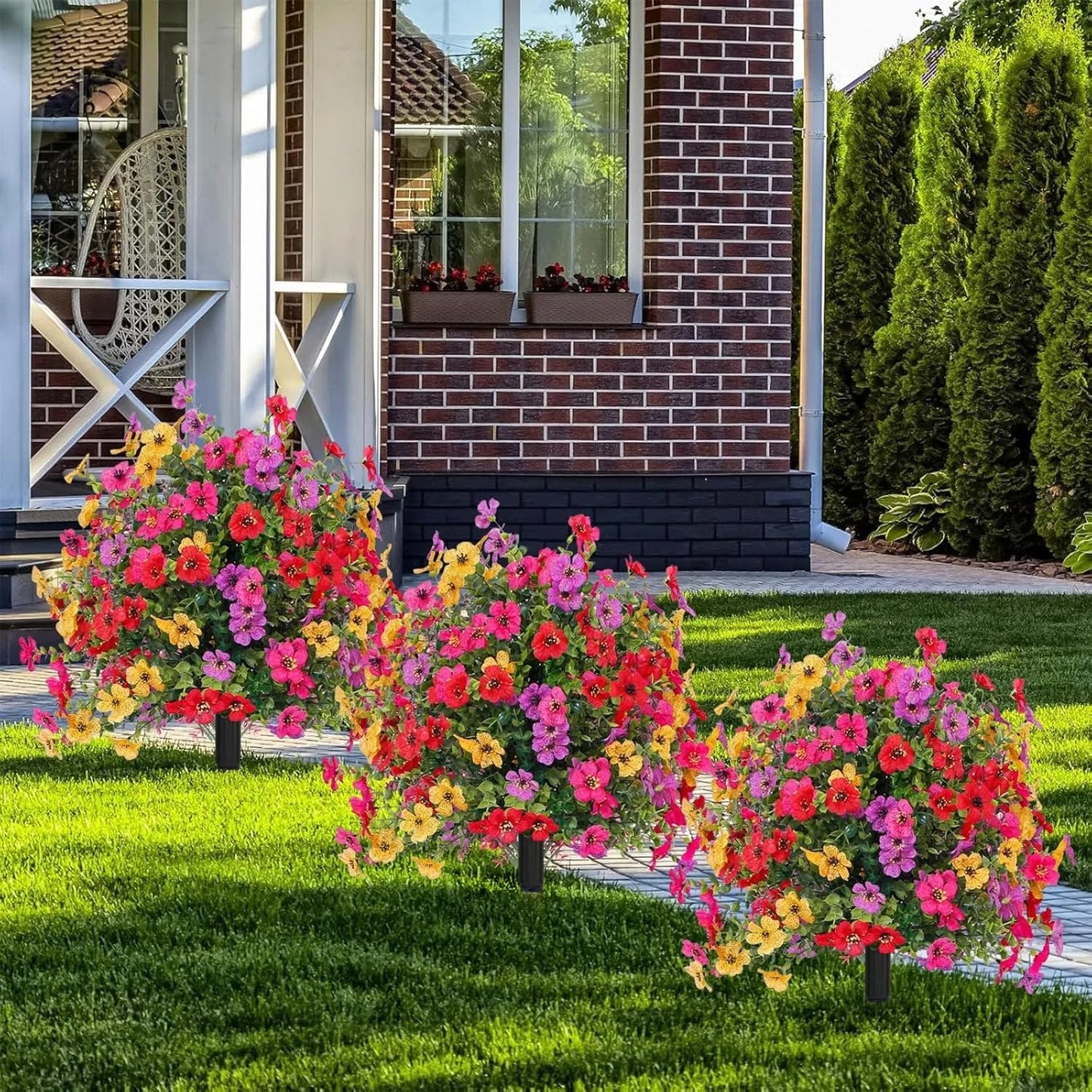 Outdoor Artificial Flower Decoration