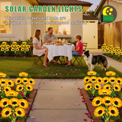 💡⚡LAST DAY 50% OFF💡 Sunflower Solar Lights Outdoor Decor💡