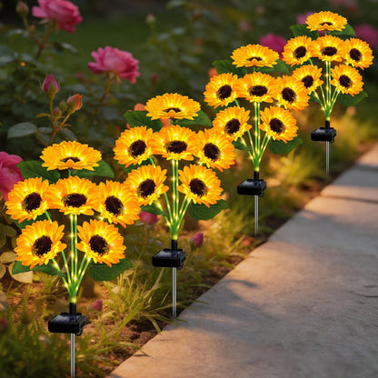 💡⚡LAST DAY 50% OFF💡 Sunflower Solar Lights Outdoor Decor💡