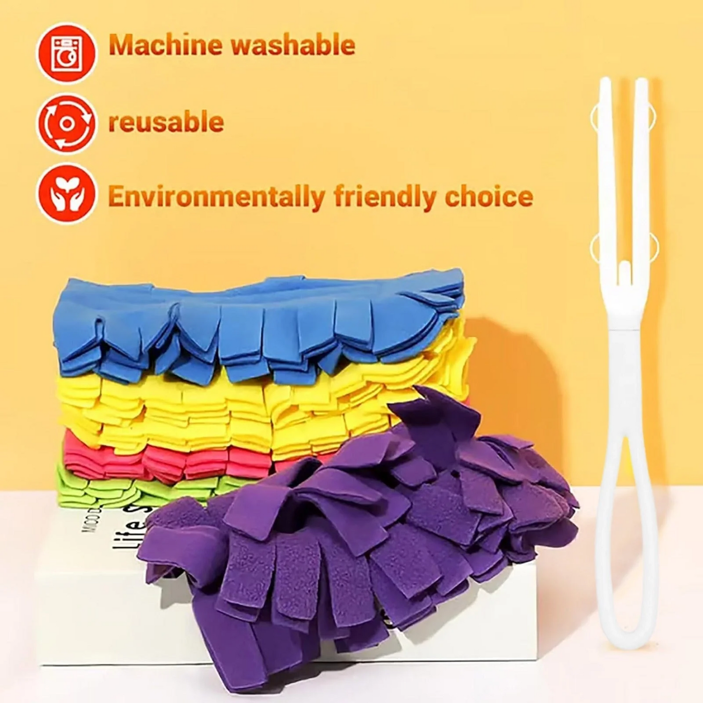 Reusable ChenilleMicrofiber Dust Duster