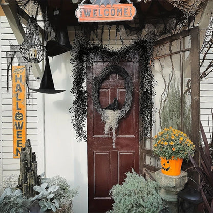 👻New Arrivals🎃 Spooky Chic: Halloween Fireplace Decor Set 👻
