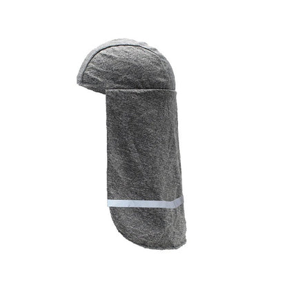4 Pieces Hard Hat Sun Shade with Neck Flap – Cooling Skull Cap for Outdoor Work, Fishing & Hiking