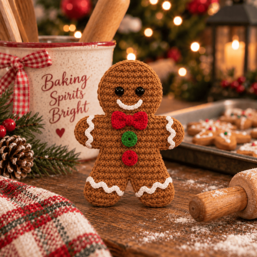 🎄 Handmade Crochet Christmas Ornaments(𝐄𝐭𝐡𝐚𝐧 𝐖𝐚𝐥𝐤𝐞𝐫 𝐇𝐚𝐧𝐝𝐦𝐚𝐝𝐞®) - The Best Christmas Gift