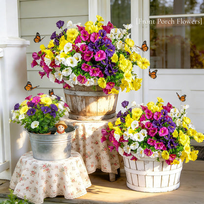 🏆2026 Super Value Set🔥UV Resistant Artificial Petunias Flowers