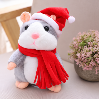 🐹 Talking Hamster Plush – repeats whatever you say, auto head-shaking, hilarious fun for kids & adults.🎁
