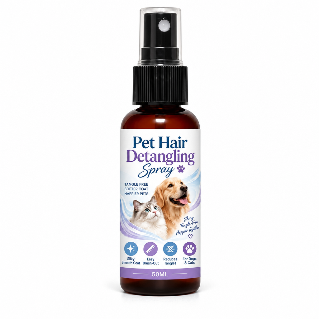 ?? Ontklit- en verzorgingsspray voor huisdieren