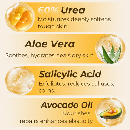 ⏳Time-Limited Special⏰Hydrating & Anti-Cracking Foot Cream – Intensive Moisture, Repairs Dry & Cracked Heels, Softens Rough Skin ✨