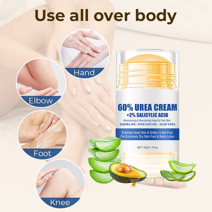 ⏳Time-Limited Special⏰Hydrating & Anti-Cracking Foot Cream – Intensive Moisture, Repairs Dry & Cracked Heels, Softens Rough Skin ✨
