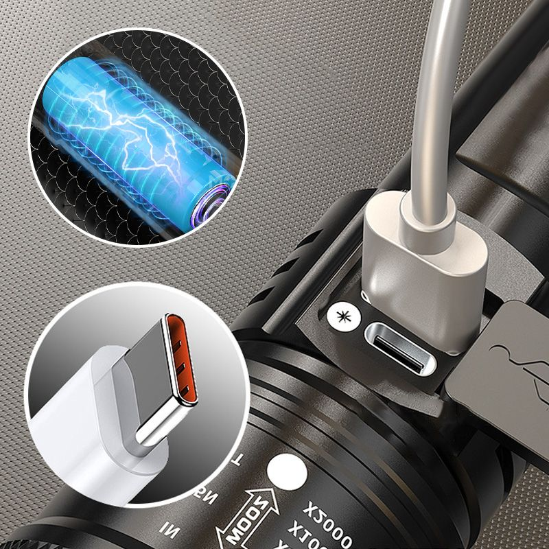 🔦🔥2026 New Arrivals: 50% Off for a Limited Time!🔥🔦Super Strong Light Zoomable Flashlight