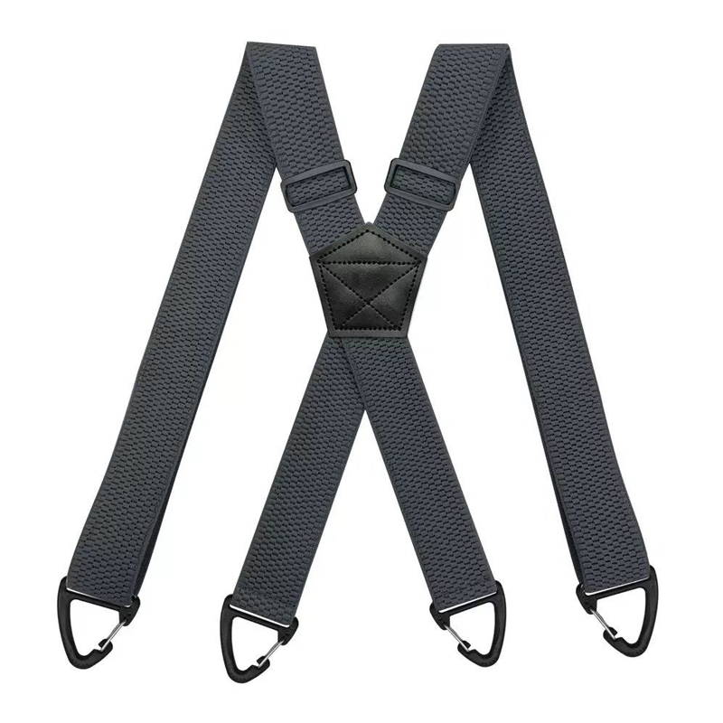 👔 LIMITED TIME: 50% OFF! 🔥 Men's X-Back Suspenders with Heavy-Duty Hook Clips – Wide, Adjustable & Durable for Work & Casual 🎩