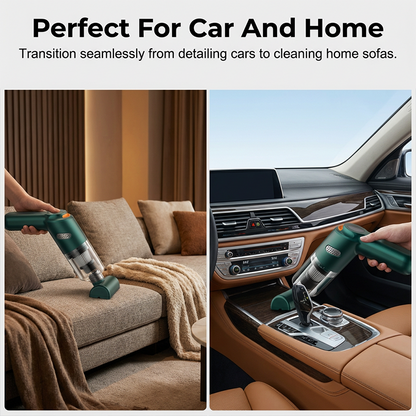 🔥 10,000Pa Powerful Suction — Cordless Car Cleaning Made Easy! 🚗💨