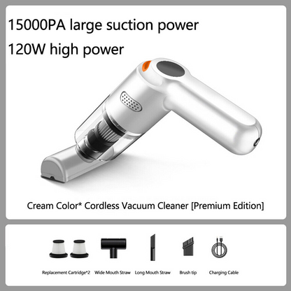 🔥 10,000Pa Powerful Suction — Cordless Car Cleaning Made Easy! 🚗💨