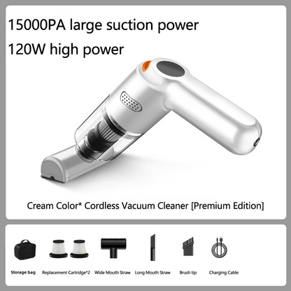 🔥 10,000Pa Powerful Suction — Cordless Car Cleaning Made Easy! 🚗💨
