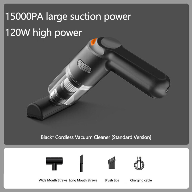 🔥 10,000Pa Powerful Suction — Cordless Car Cleaning Made Easy! 🚗💨