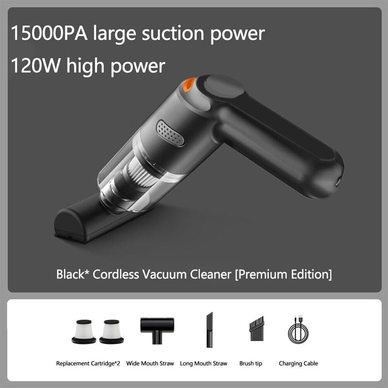 🔥 10,000Pa Powerful Suction — Cordless Car Cleaning Made Easy! 🚗💨